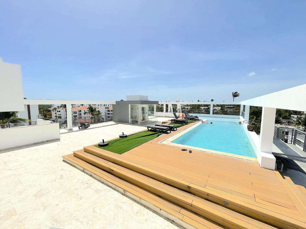 Rooftop Pool Ducassi Studio Suites Deluxe Hotel Beach Club & Spa Punta Cana Ngoại thất bức ảnh