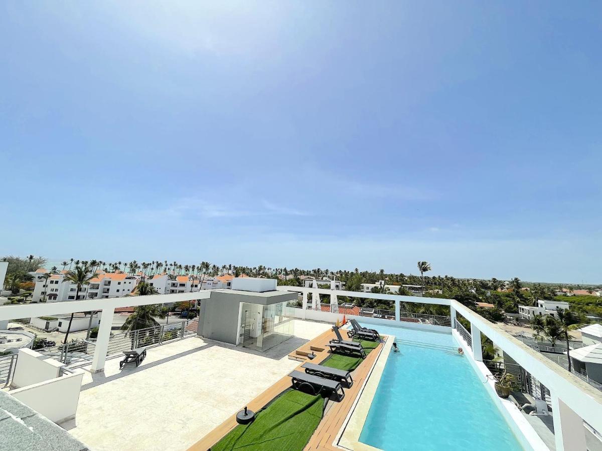 Rooftop Pool Ducassi Studio Suites Deluxe Hotel Beach Club & Spa Punta Cana Ngoại thất bức ảnh